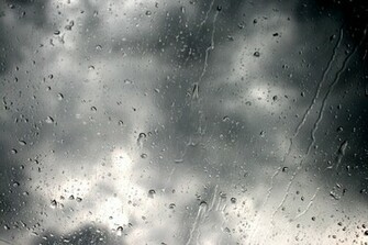 Rain On Glass Wallpaper Windows
