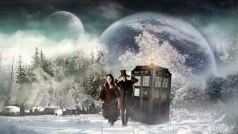 Who Wallpaper Matt Smith And Clara The Art Mad
