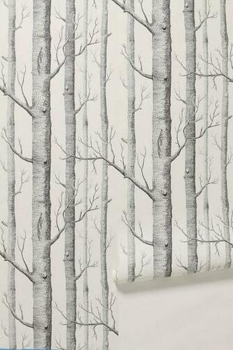 Courtney Lane Patterned Wallpaper De Gournay Anthropologie