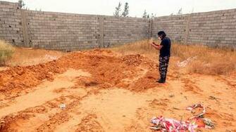 U N Expresses Horror At Mass Graves In Libya The New York Times