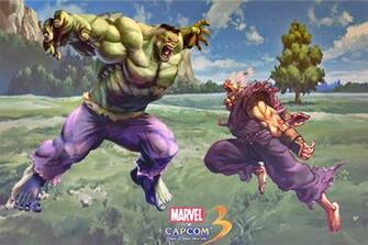 Shin Akuma Wallpaper Vs Hulk By Jathan00