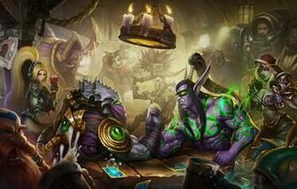 Wallpaper Heroes Of The Storm Illidan Stormrage Sylvanas Nazeebo
