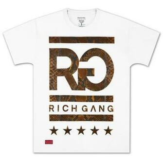 Rich Gang Hats Rg Python T Shirt