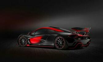 Black And Red Mso Mclaren P1 Jpg