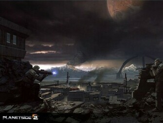 Best Planetside Sci Fi Wallpaper