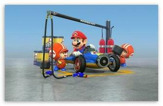 Mario Kart HD Desktop Wallpaper Widescreen High Definition