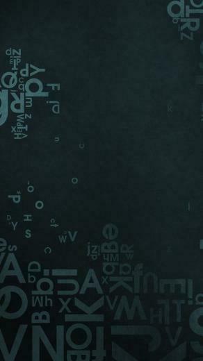 Letters English Wallpaper For Mobile Phone