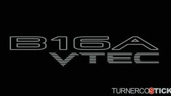 2x B16a Vtec Honda Stickers Decals For Dohc