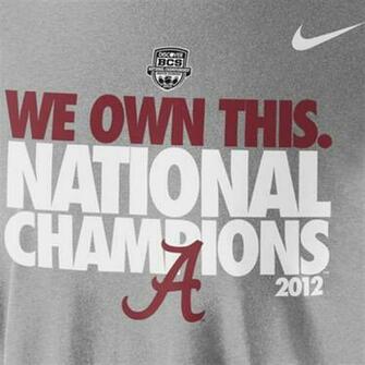 Go Back Gallery For Alabama Football National Championships