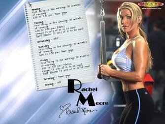 Celebrities Girls Rachel Leah Moore Female Fitness Model Wallpaper