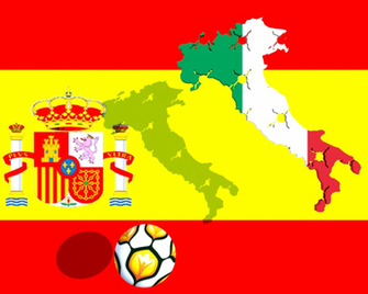 Espa A Italy Wallpaper Final Uefa Euro Graphic