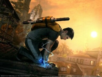 Wallpapertock Net Infamous 2 Jpg
