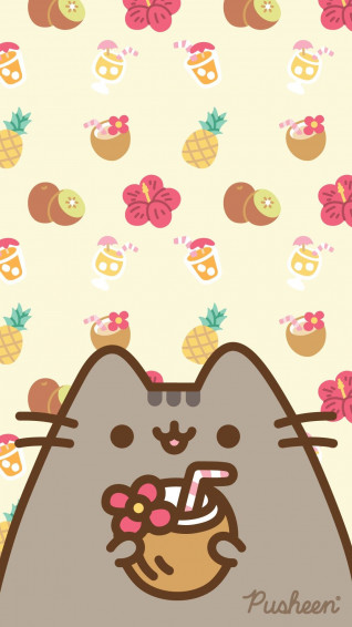 Cute Pusheen Wallpaper