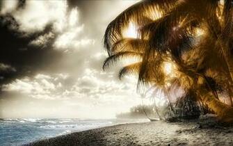 3d Wallpaper Widescreen High Resolution Beach HD