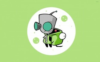 Gir Invader Zim Wallpaper Cartoon