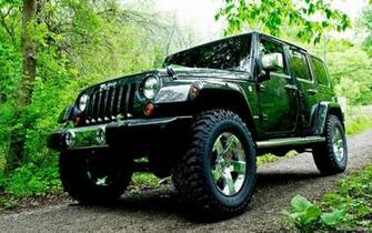 Jeep Wrangler Headlights Widescreen Auto Bumper Wallpaper