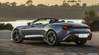 Aston Martin Vanquish Zagato Volante Rear Three Quarter