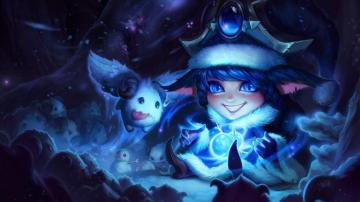 Wallpaper 4k Winter Wonder Lulu Lol Splash Art League Of Legends