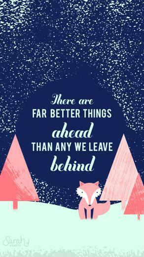 iPhone6 Plus With Quote iPhone Home Screen Wallpaper