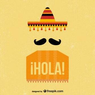 Mexican Vintage Background Vector