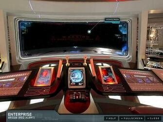 Star Trek Tos Bridge Wallpaper Front Of Red Alert