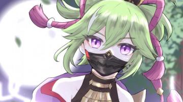 Kuki Shinobu 4k Genshin Impact Art Wallpaper iPhone HD Phone 9571g