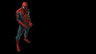Black Spiderman Superheroes Marvel Comics Background