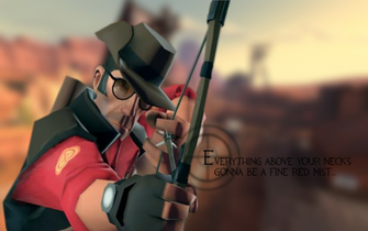 Tf2 Wallpaper Sniper By Mazzahackar