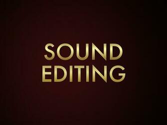 Sound Editing Oscar Nominations Oscars News 92nd
