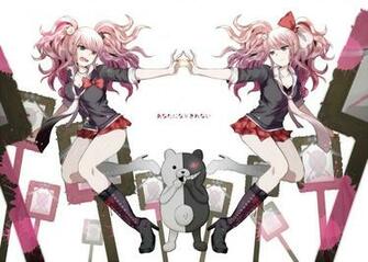 Junko And Monokuma Wallpaper Background Image Id