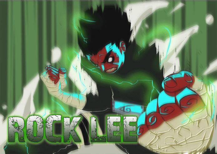 Lee Rock Shippuden Shipuden E Imagens