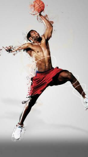 Wallpaper A Day Only Retina iPhone New iPad Basketball