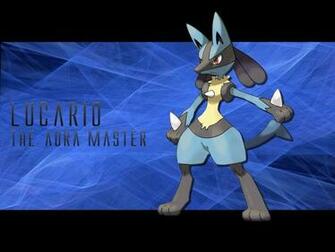 Pok Mon Lucario El Maestro De Aura Wallpaper