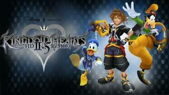 Kingdom Hearts HD Remix Wallpaper By Davidsobo