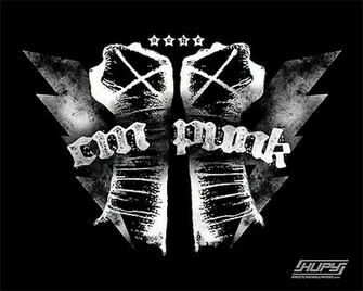Cool Sports Players Cm Punk Logo