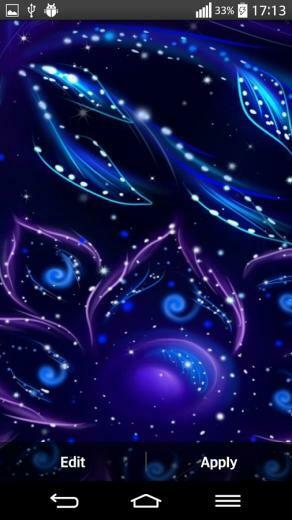 Glowing Flowers Live Wallpaper Android Apps On Google Play
