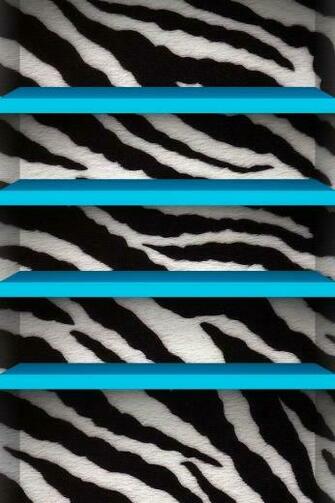Blue Zebra Background Ipod Background Wallpaper Banners
