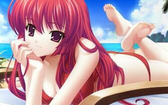 Ecchi Redheads Anime Girls