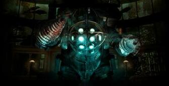Bioshock Big Daddy Delta Hot Girls Wallpaper