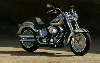 Harley Davidson Flstf Softail Fat Boy X Wallpaper