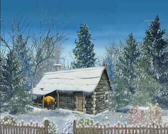 Wallpaper Background Snowy Scenes Best Snowysnowing