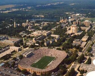College Football Wallpaper Of Fighting Irish Notre Dame