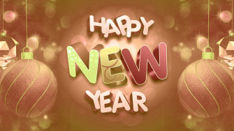 Happy New Year HD Desktop Wallpaper
