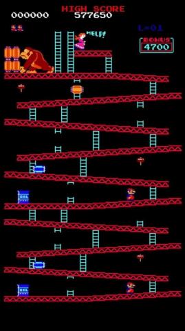 Underarmour Donkey Kong Mario University iPhone Wallpaper