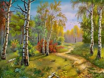 Oil Painting Wallpaper