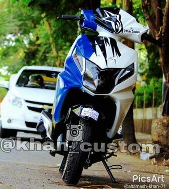 Honda Dio Modified By Khan Custom Scooters