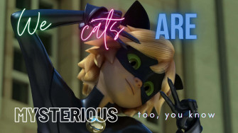 Cute Cat Noir Wallpaper