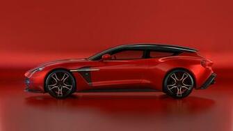 Aston Martin Vanquish Zagato Shooting Brake 4k Wallpaper
