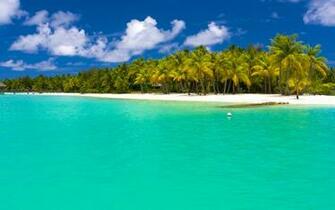 Amazing Tropical Island Desktop Background HD