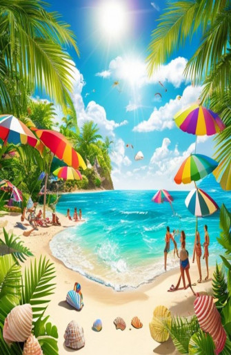 Happy Summer Wallpaper